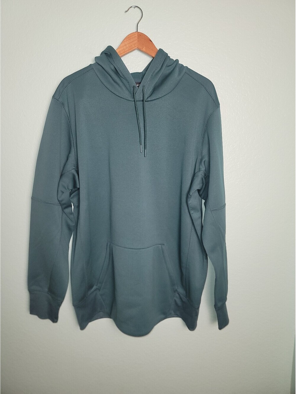 Nike Dri-FIT Men’s XL Pullover Hoodie Green Performance Athletic Sweatshirt